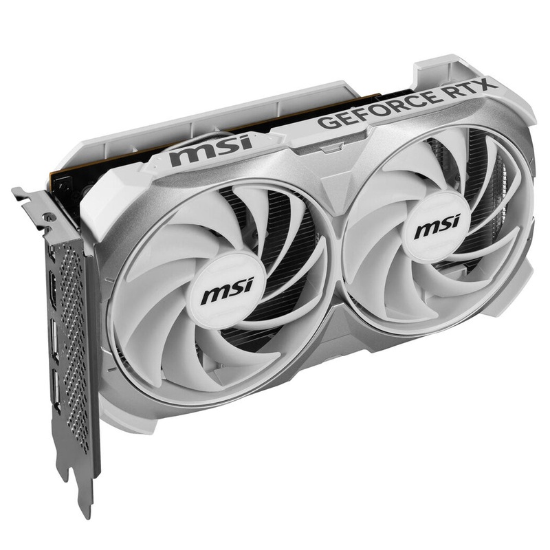 MSI Ventus GeForce RTX 4060 Video Card RTX 4060 VENTUS 2X WHITE 8G OC