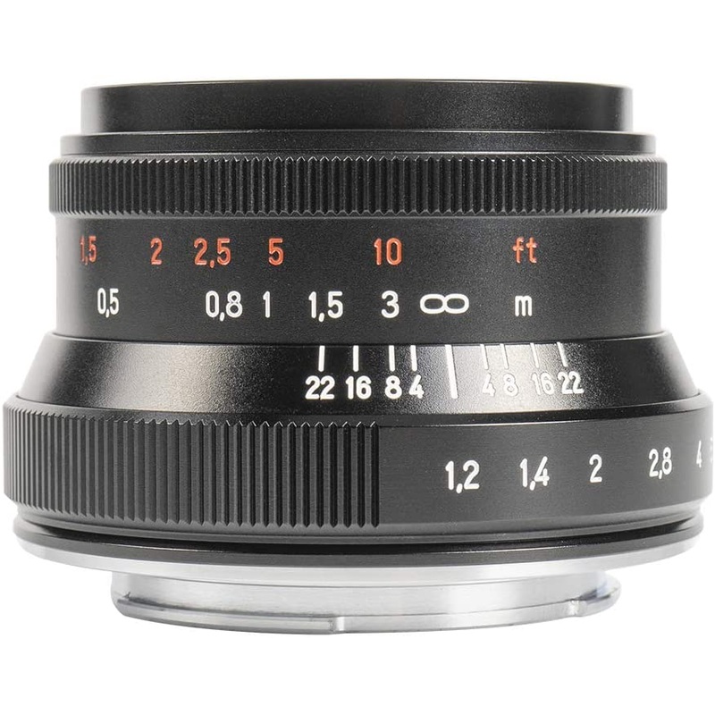 7artisans 35mm F1.2 Mark II Manual Focus Fixed Lens for MFT Cameras