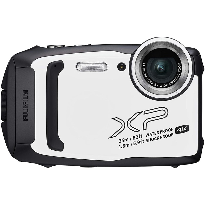 Fujifilm Finepix XP140 Waterproof Shockproof Digital Camera White