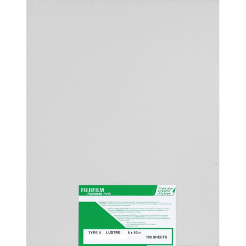 FUJIFILM Fujicolor Crystal Archive Type II Paper | 8 x 10″, Lustre, 100 Sheets