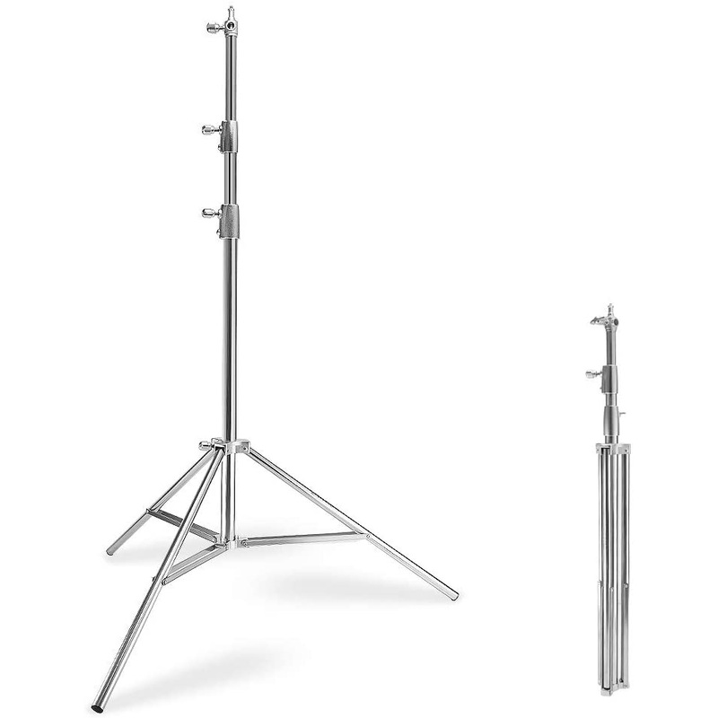 LAOFAS Stainless Steel Light Stand 9.18ft
