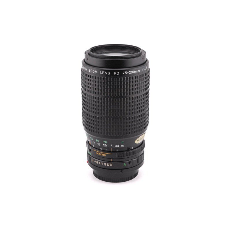 Canon 75-200mm f4.5 Macro FDn