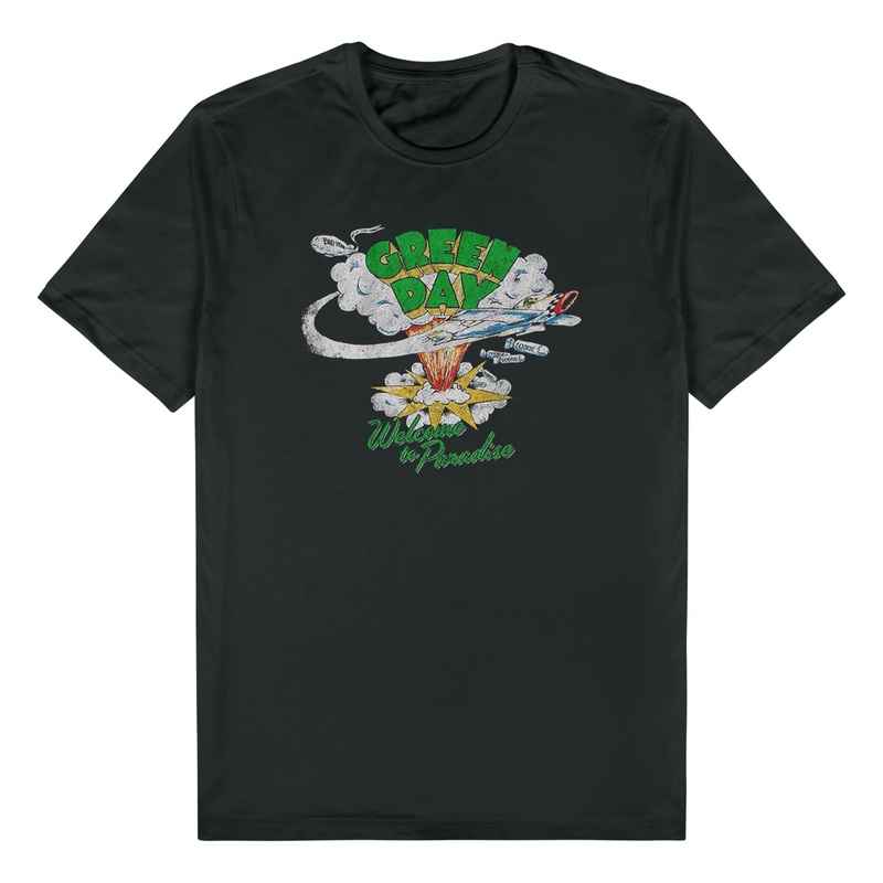 Green Day – Welcome To Paradise T-Shirt (Medium)
