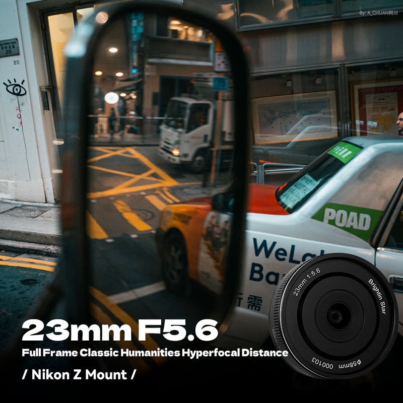 23mm F5.6 Full Frame Manual Focus Prime Lens,Fit for Nikon Z-Mount Fit for Nikon Z-Mount