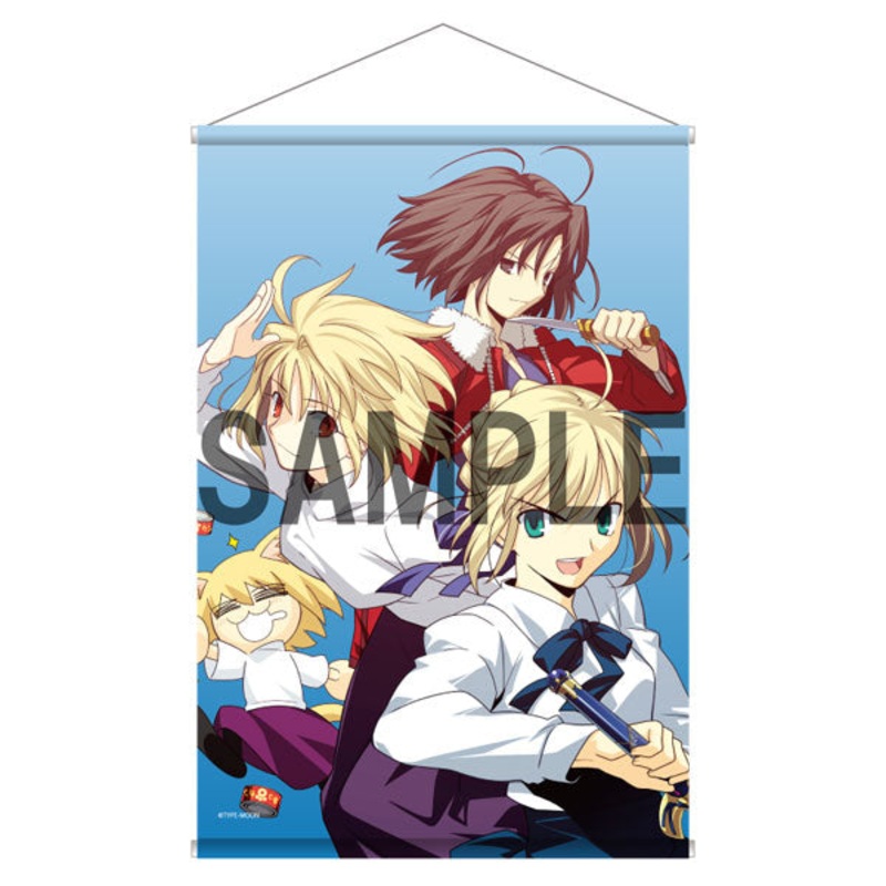 TYPE-MOON Ace Cover Illustration B2 Tapestry [Shiki & Arcueid & Saber]
