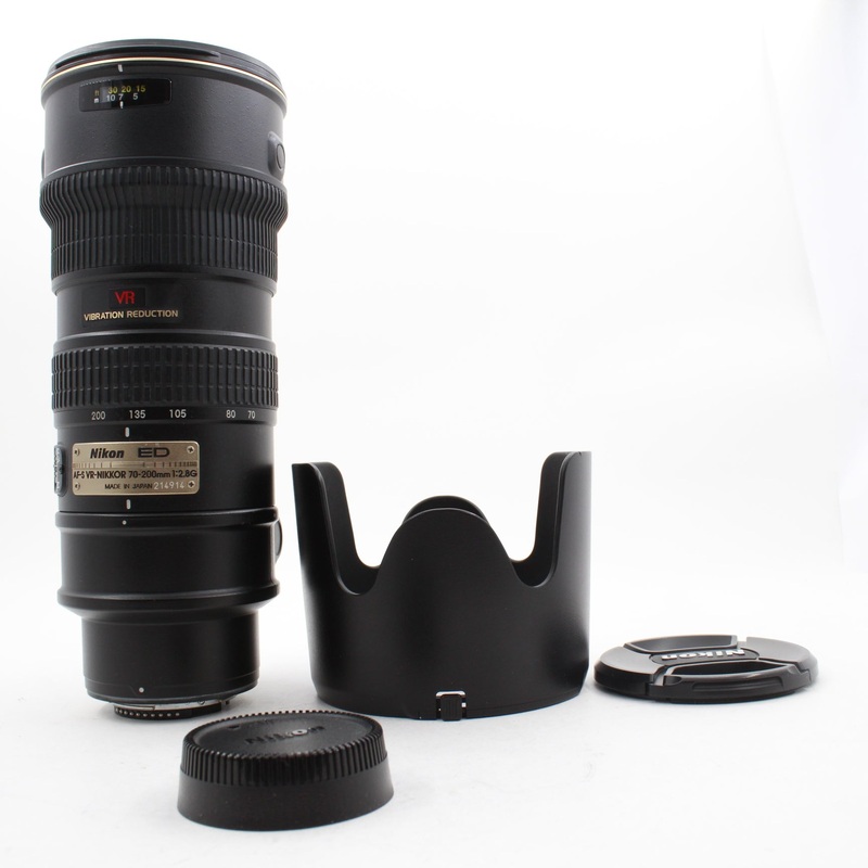 * USED * Nikon NIKKOR AF-S 70-200mm f/2.8 G SWM VR ED IF Lens