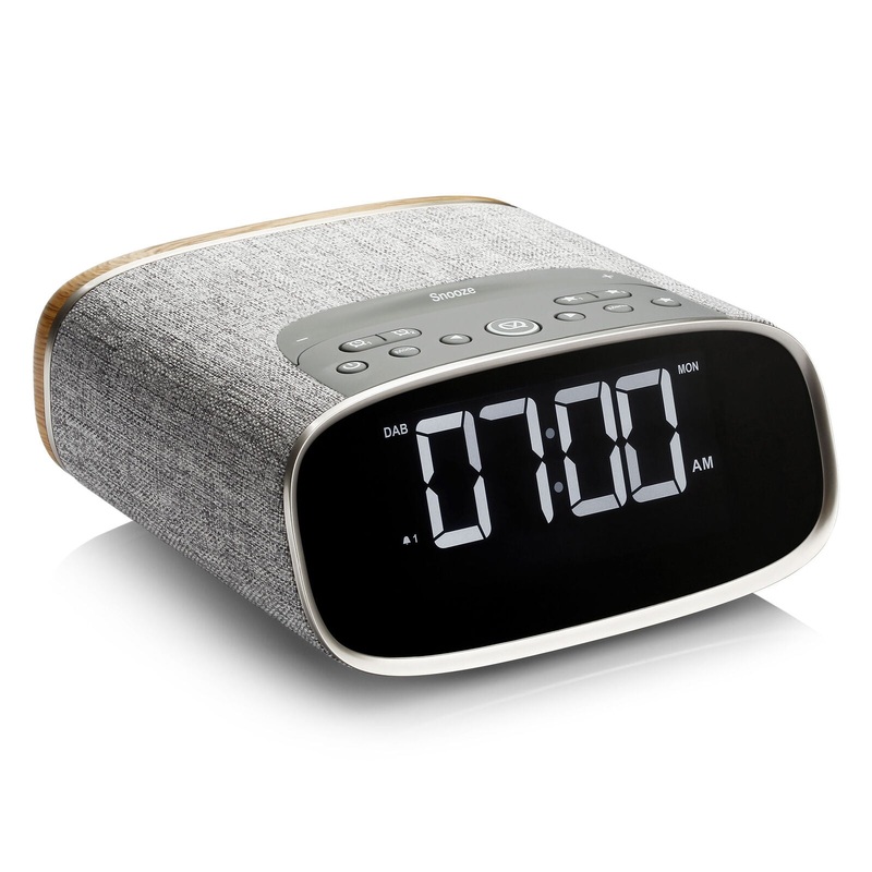 Lark DAB+ Clock Radio (Oak) Nightingale Superstore