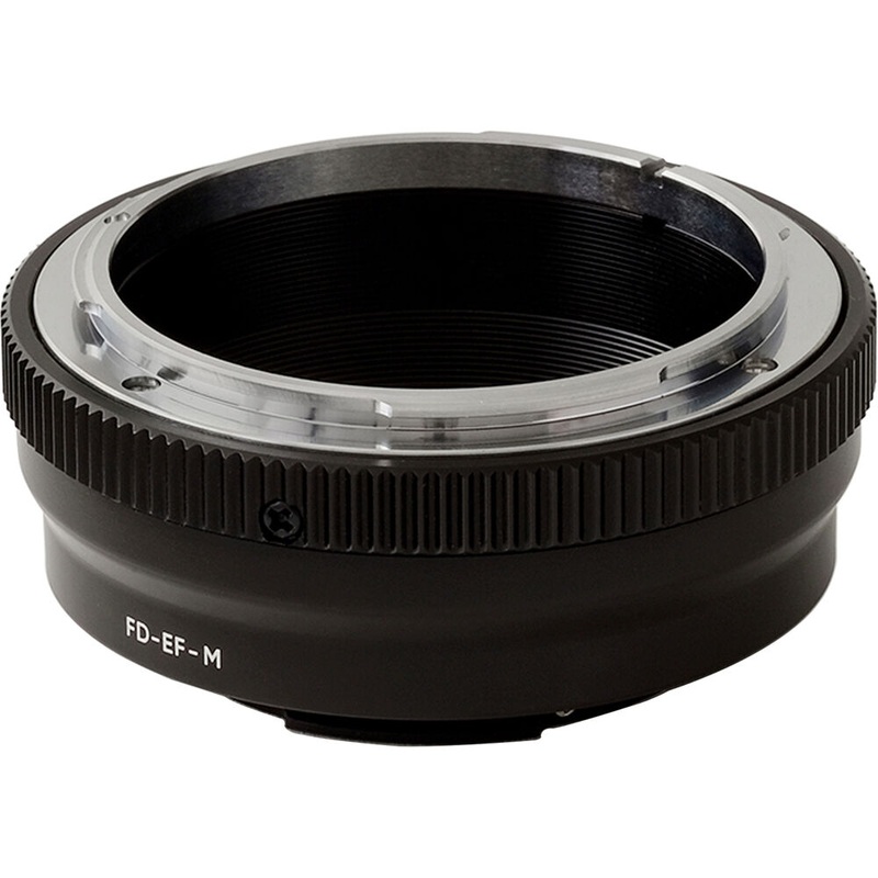 Urth Lens Mount Adapter: Compatible with Canon FD Lens to Canon EF-M Camera Body