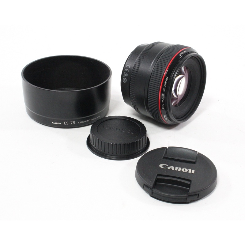Canon 50mm f/1.2L USM Lens for Canon EF Mount