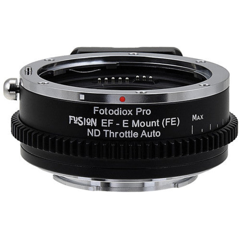 Vizelex Fusion ND Throttle Lens Mount Adapter from Fotodiox Pro – Canon EOS EF Lens to Sony NEX E-Mount