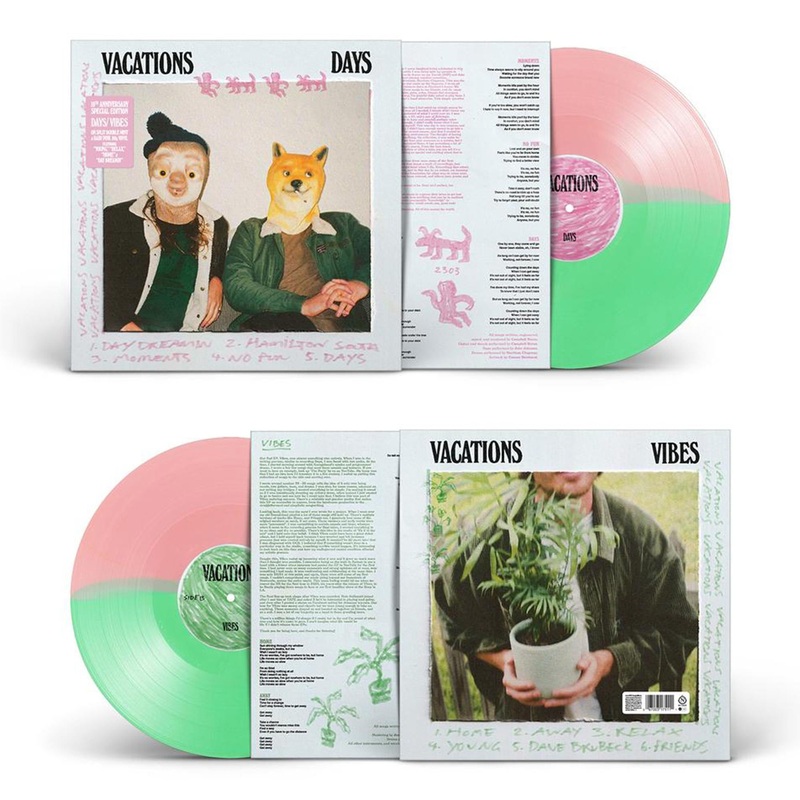 Days EP + Vibes EP (Double Mint & Baby Pink Coloured Vinyl)