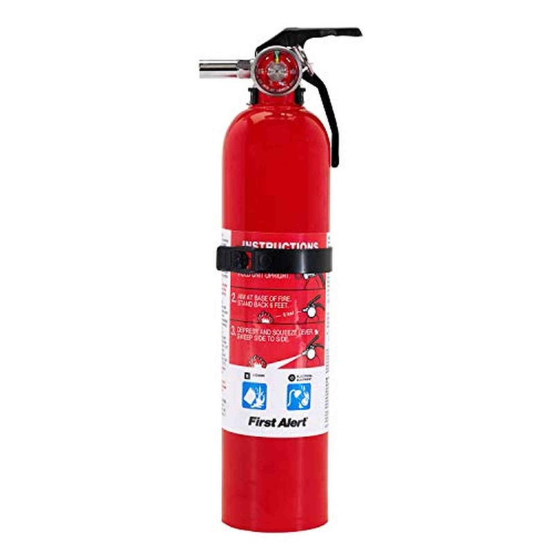 First Alert Fire Extinguisher – Garage Fire Extinguisher – Red – Garage10 FE10GR