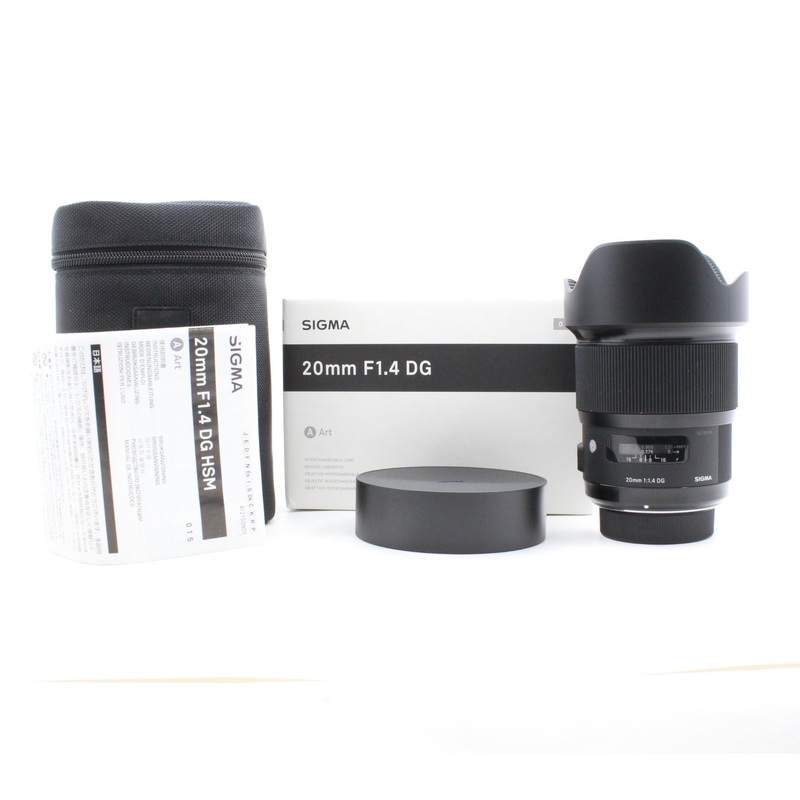 * OPEN BOX EXCELLENT * Sigma 20mm f/1.4 DG HSM ART Lens for Nikon F