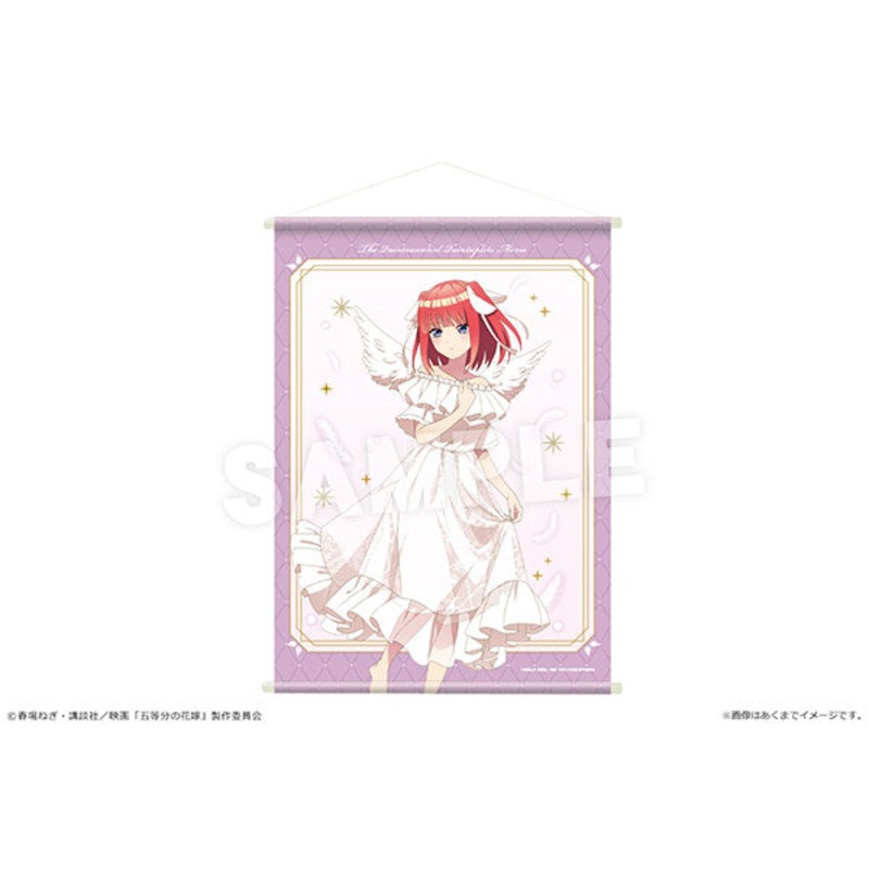 Movie “The Quintessential Quintuplets” B2 Wall Scroll Ver. Angel 02 Nino Nakano