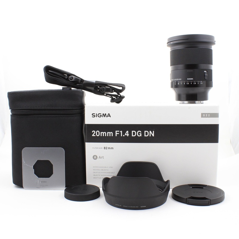 * OPEN BOX GOOD * Sigma 20mm f/1.4 DG DN Art Lens for Sony E
