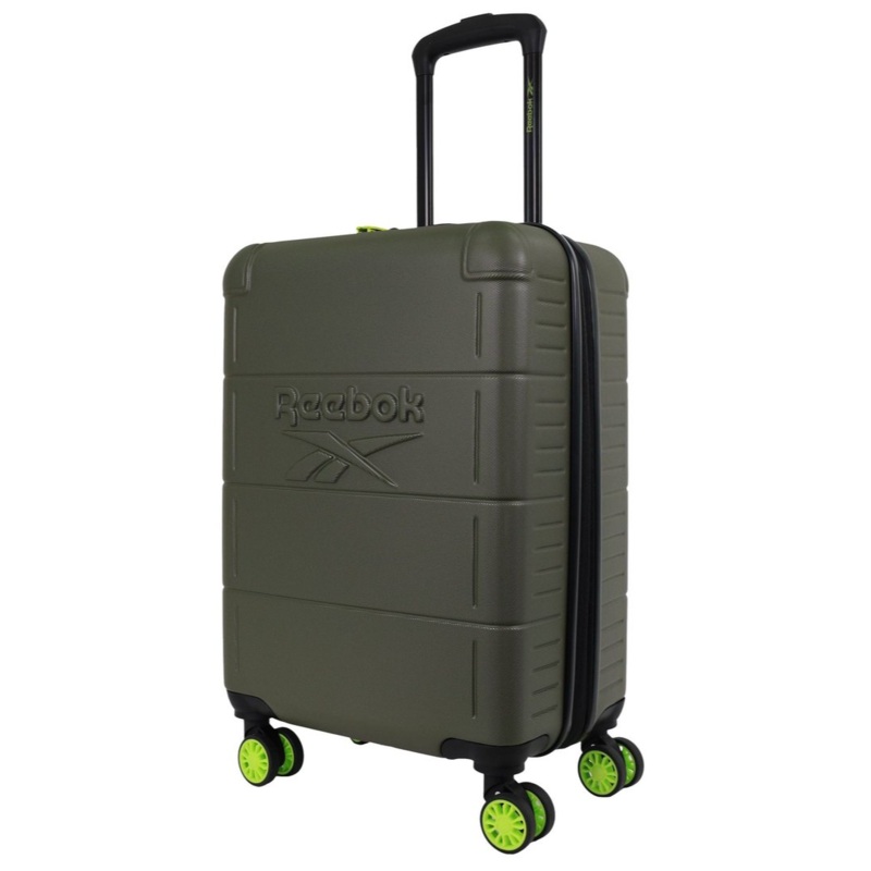 Reebok Wanderer Cabin 49L Hard Shell Case Travel Luggage (Khaki) Orquestra