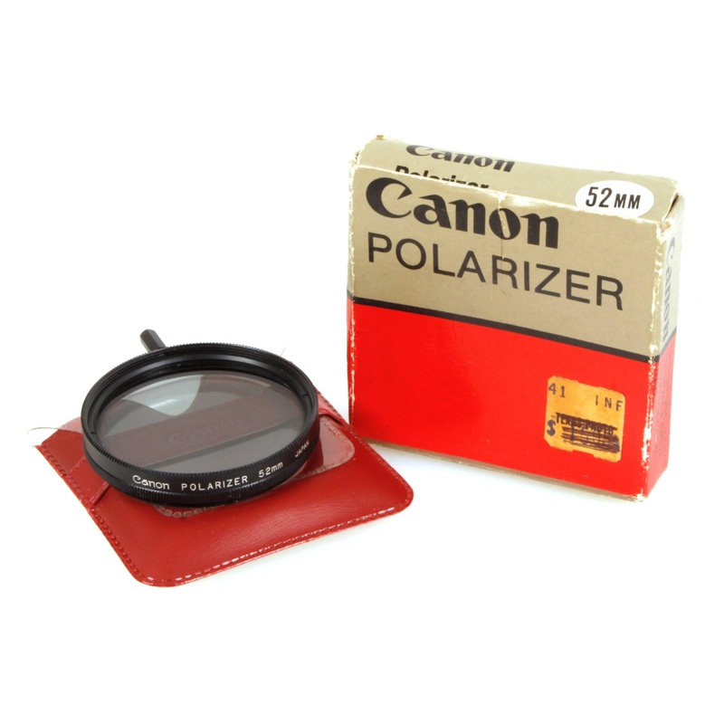 Canon 52mm Polarizer for 50mm 1.8 AE1/AE1P/FTb