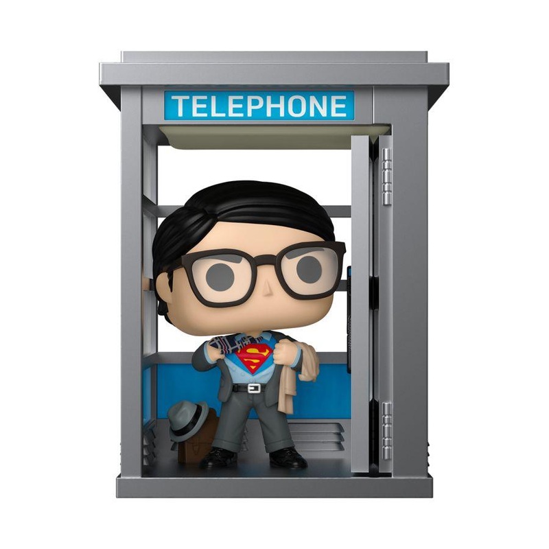DC Comics – Superman in Phone Booth Pop! Deluxe