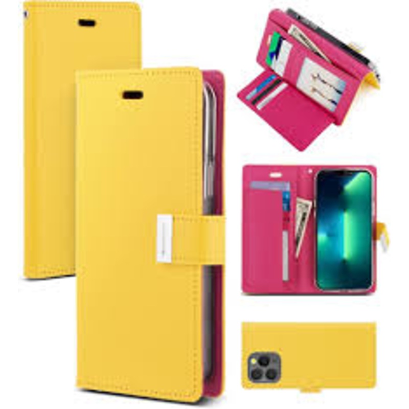 Goospery Rich Diary for Galaxy S20 (Yellow) Phonnic