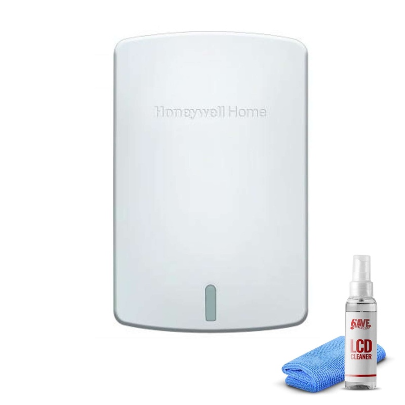 Honeywell Wireless Indoor Sensor – Artic White (C7189R1004/U) + LCD Cleaner